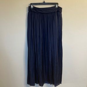 J. Crew Point Sur Navy MIDI Skirt - Size 8 NWT